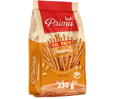 Stark - Grissini with Peanut Butter Filling 230g/12 PRIMA STAPICI