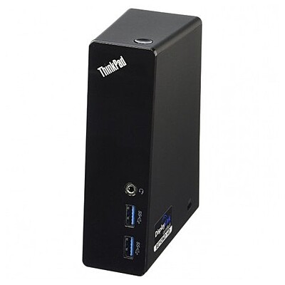 Station d'Accueil Universelle USB 3.0  Vers Double DVI Double Display Et 5x USB 3.0 DisplayLink Video Adapter Lenovo ThinkPad Boite ouverte