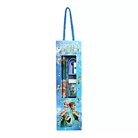 Frozen Fever Cartoon Themed Stationery Kit for Kids Pack of 6 | Assorted School Supplies Gift Set