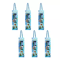 Frozen Fever Cartoon Themed Stationery Kit for Kids Pack of 6 | Assorted School Supplies Gift Set