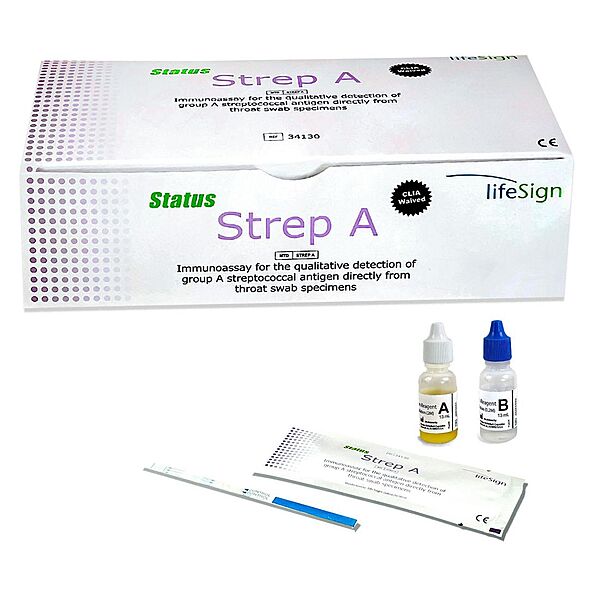Status Strep A Strip Test