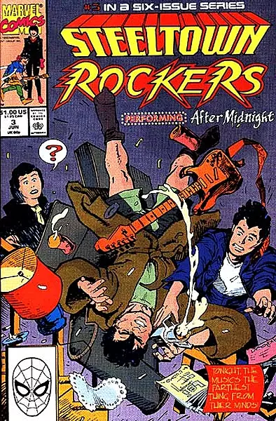 Steeltown Rockers #3 (Marvel Comics June 1990) Steeltown Rockers #3 (Marvel Comics June 1990)