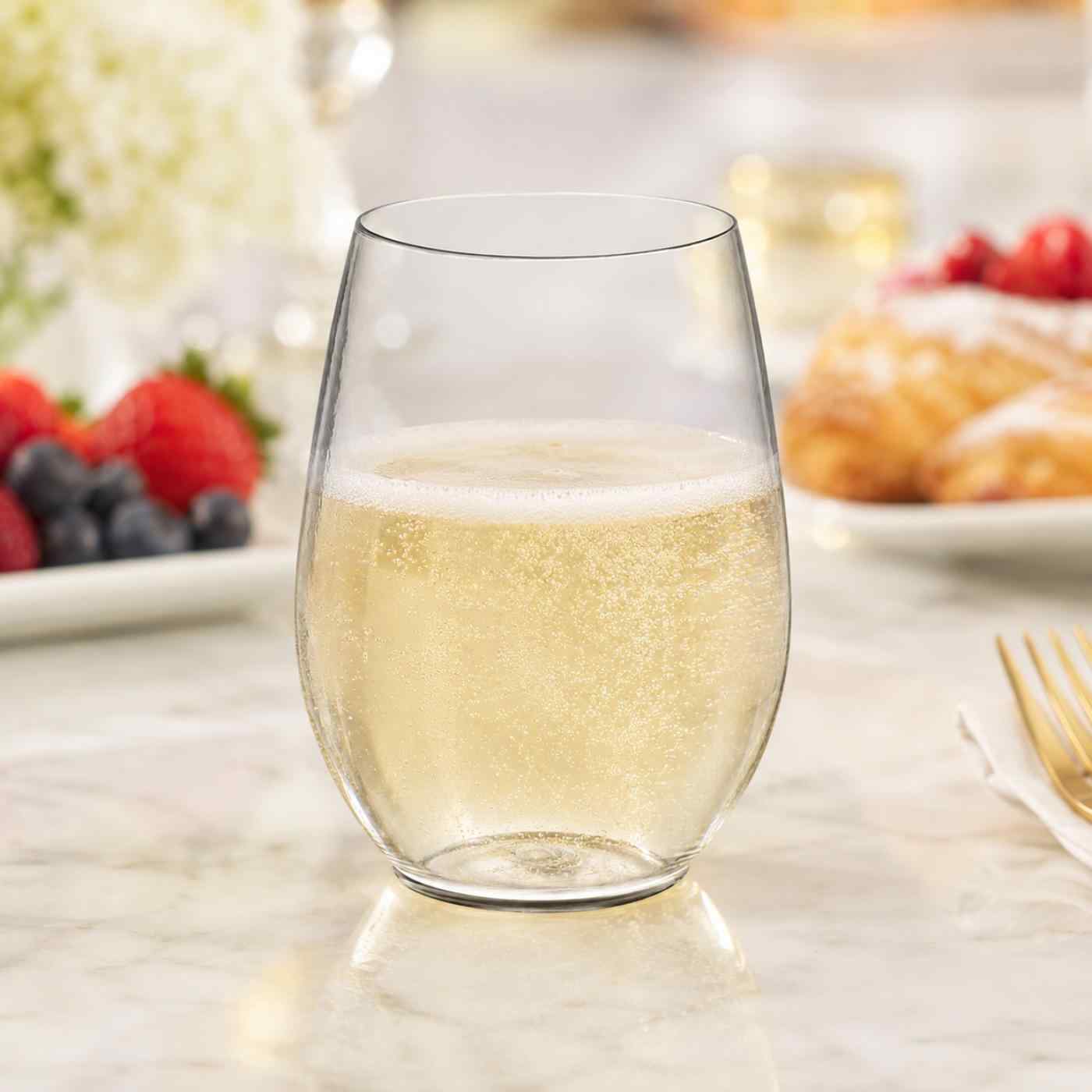 Stemless Flute 10oz Cups Visions 4/16