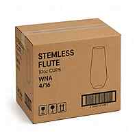 Stemless Flute 10oz Cups WNA 4/16