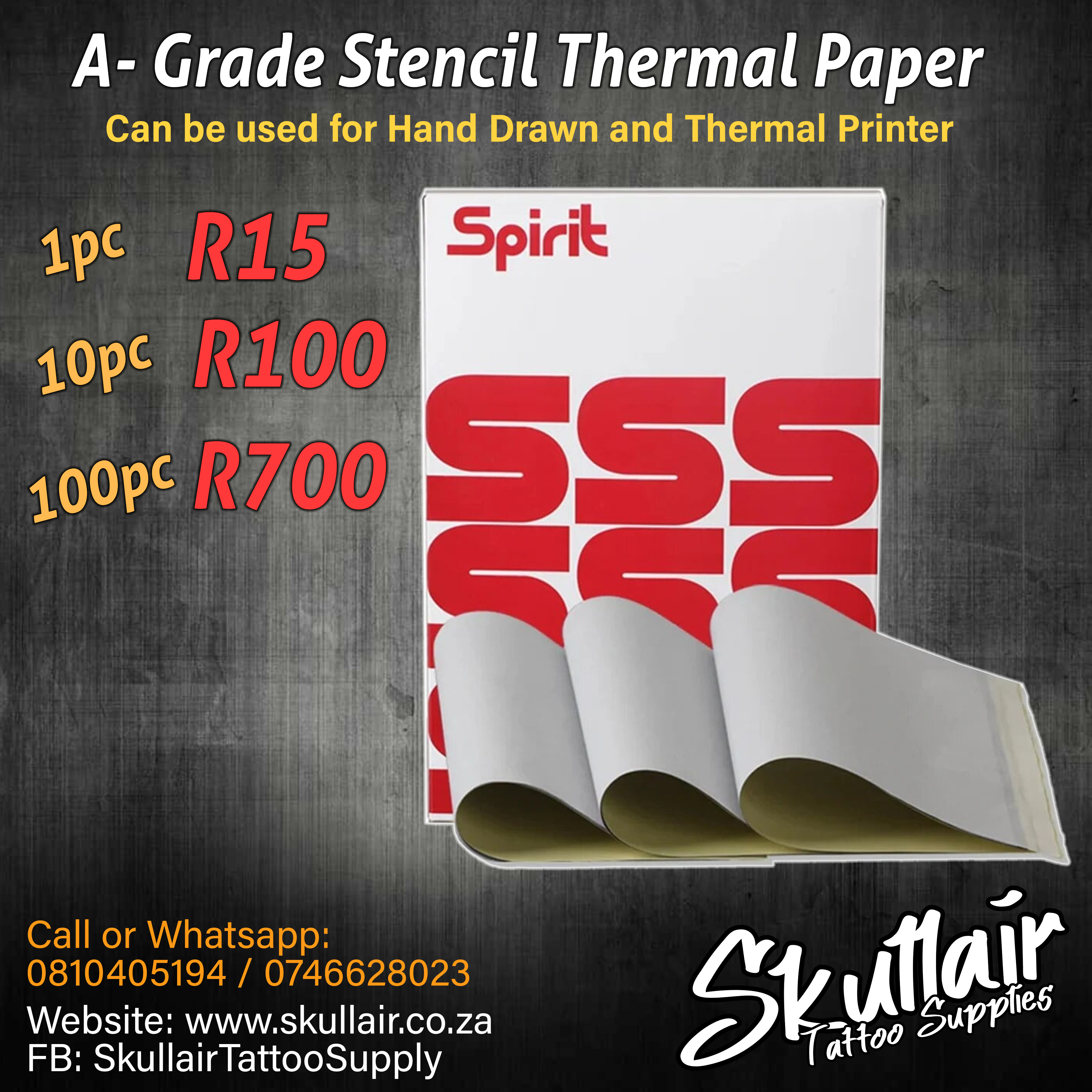 Thermal Transfer Paper - Stencil Paper (A-grade) Thermal Transfer Paper - Stencil Paper (A-grade)