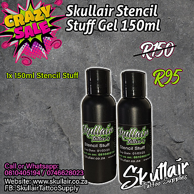 Stencil Stuff - Skullair Brand - 150ml Stencil Stuff - Skullair Brand - 150ml