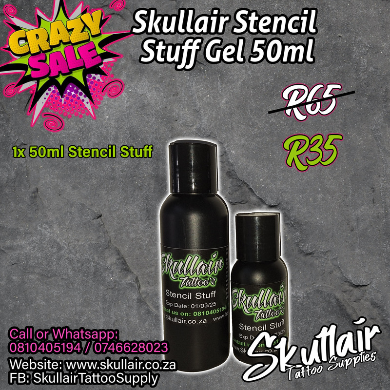 Stencil Stuff - Skullair Brand - 50ml Stencil Stuff - Skullair Brand - 50ml