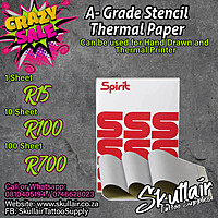 Thermal Transfer Paper - Stencil Paper (A-grade) Thermal Transfer Paper - Stencil Paper (A-grade)