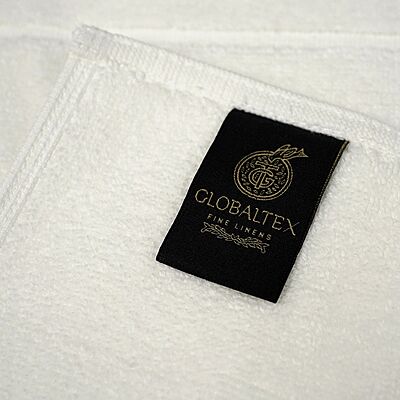 Sunset White Step Bath Mat