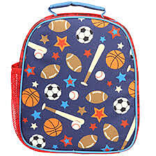 Stephen Joseph All Over Print Lunch Bag - Sports