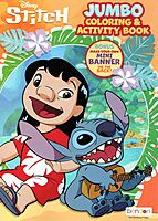 Disney Stitch Jumbo Colouring & Activity Book