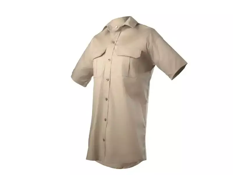 Mens Bush Shirt Short Sleeve