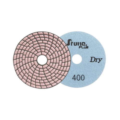 Stone Plus Dry Polishing Pad - 4", 400 grit Stone Plus Dry Polishing Pad - 4", 400 grit