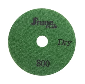 Stone Plus Dry Polishing Pad - 4", 800 grit Stone Plus Dry Polishing Pad - 4", 800 grit
