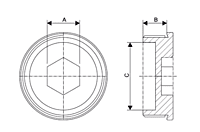 Allen key Type Stopping Plugs [B2]