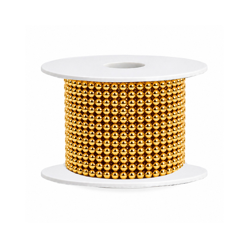 Strass 12 Lineas Dorado Rollo X 10 Yardas Strass 12 Lineas Dorado Rollo X 10 Yardas