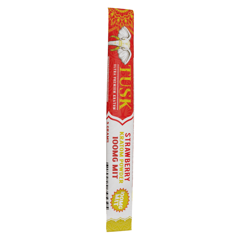 Tusk Kratom Powder Packet Strawberry