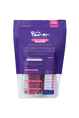 Yak Cheese Chew - Strawberry - L (30 Pcs)