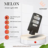 Melon Solar LED Street Light 40W All-in-ONE with Remote Control