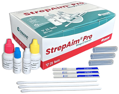 StrepAim® Pro  - Strep A Test Kit     25/box