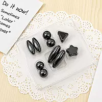 Magnetic Power Kit 10 Pieces Strong Black Magnetic Sphere STEM Building & Fidget Toy