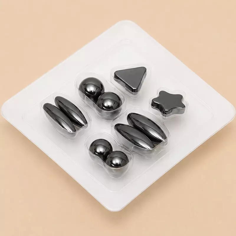 Magnetic Power Kit 10 Pieces Strong Black Magnetic Sphere STEM Building & Fidget Toy