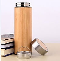 Stylish & Durable Bamboo Flask Stylish & Durable Bamboo Flask