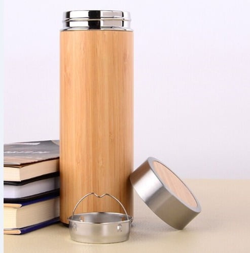 Stylish & Durable Bamboo Flask Stylish & Durable Bamboo Flask