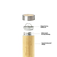 Stylish & Durable Bamboo Flask Stylish & Durable Bamboo Flask