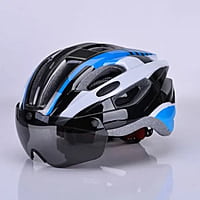 helmet with glass helmet with glass