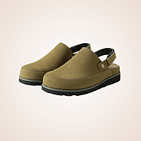 Suede Monk Strap Loafers