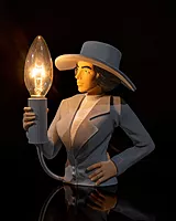 Suffragist Lamp