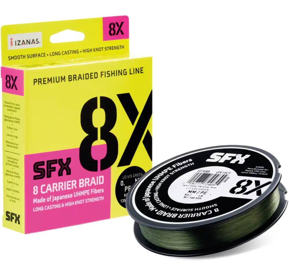 Sufix SFX 8X Braided Line Sufix SFX 8X Braided Line