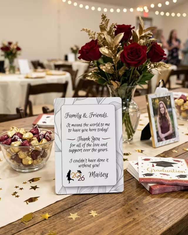 Summit Series Grad Thank You Sign