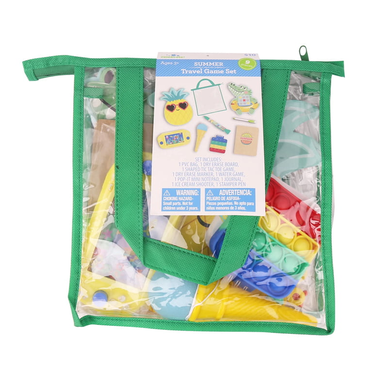 Summer Travel Game Set - Green