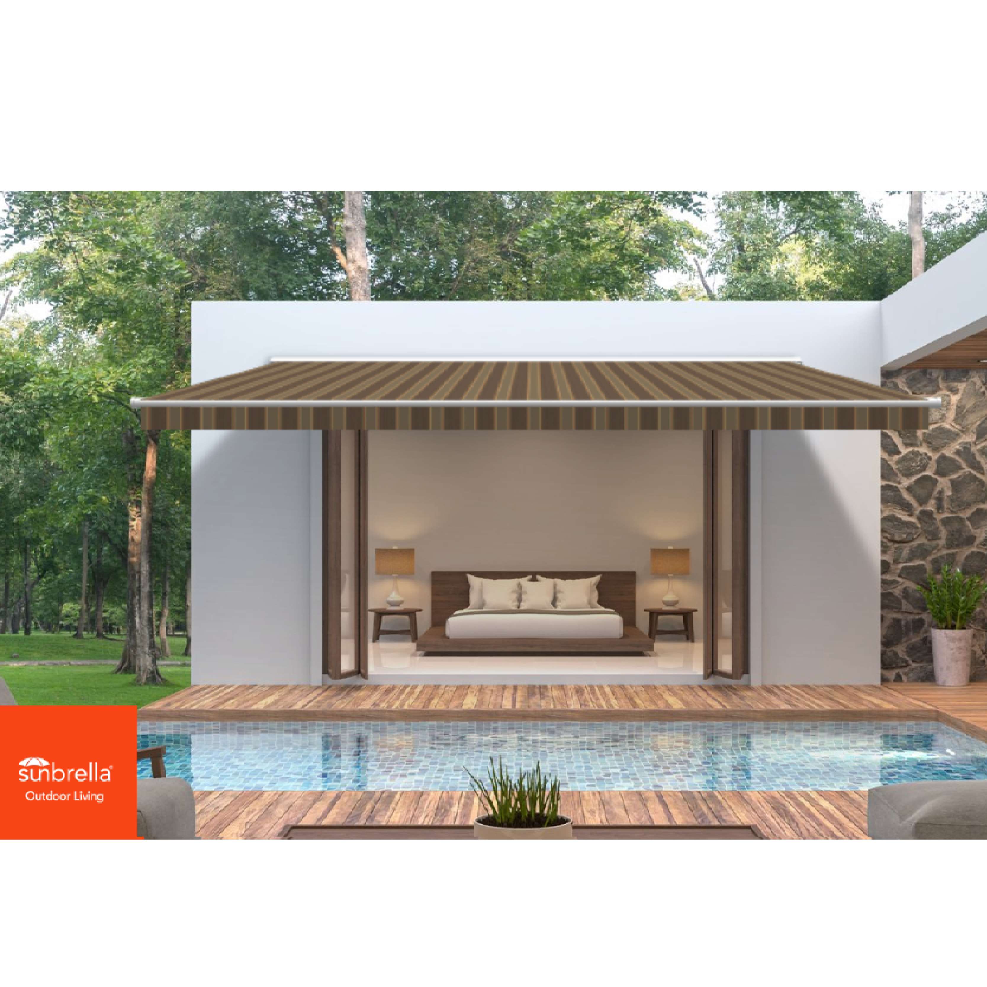 Eastridge Cocoa Sunbrella Shade SKU 4994-0000