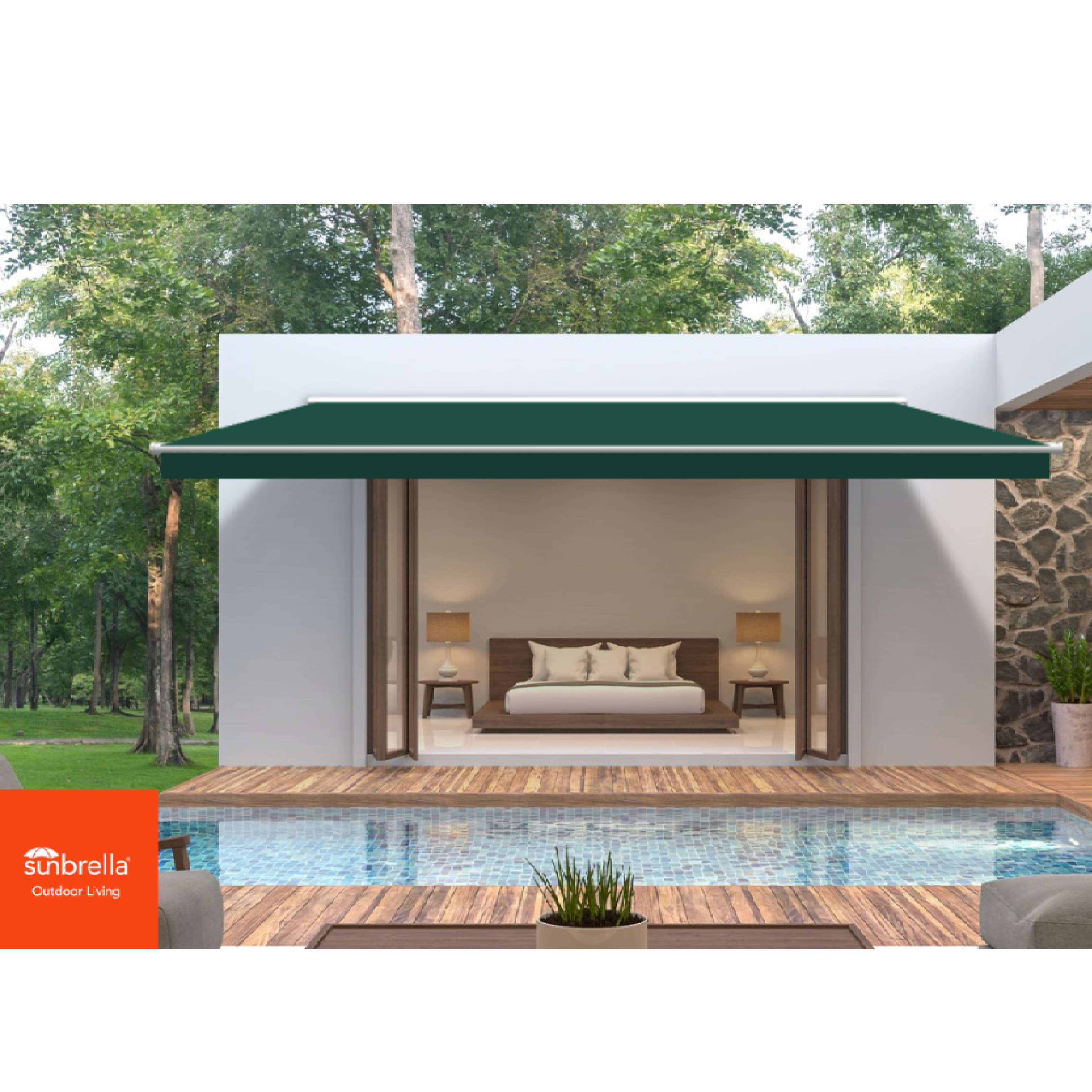 Forest Green Sunbrella Shade SKU 4637-0000