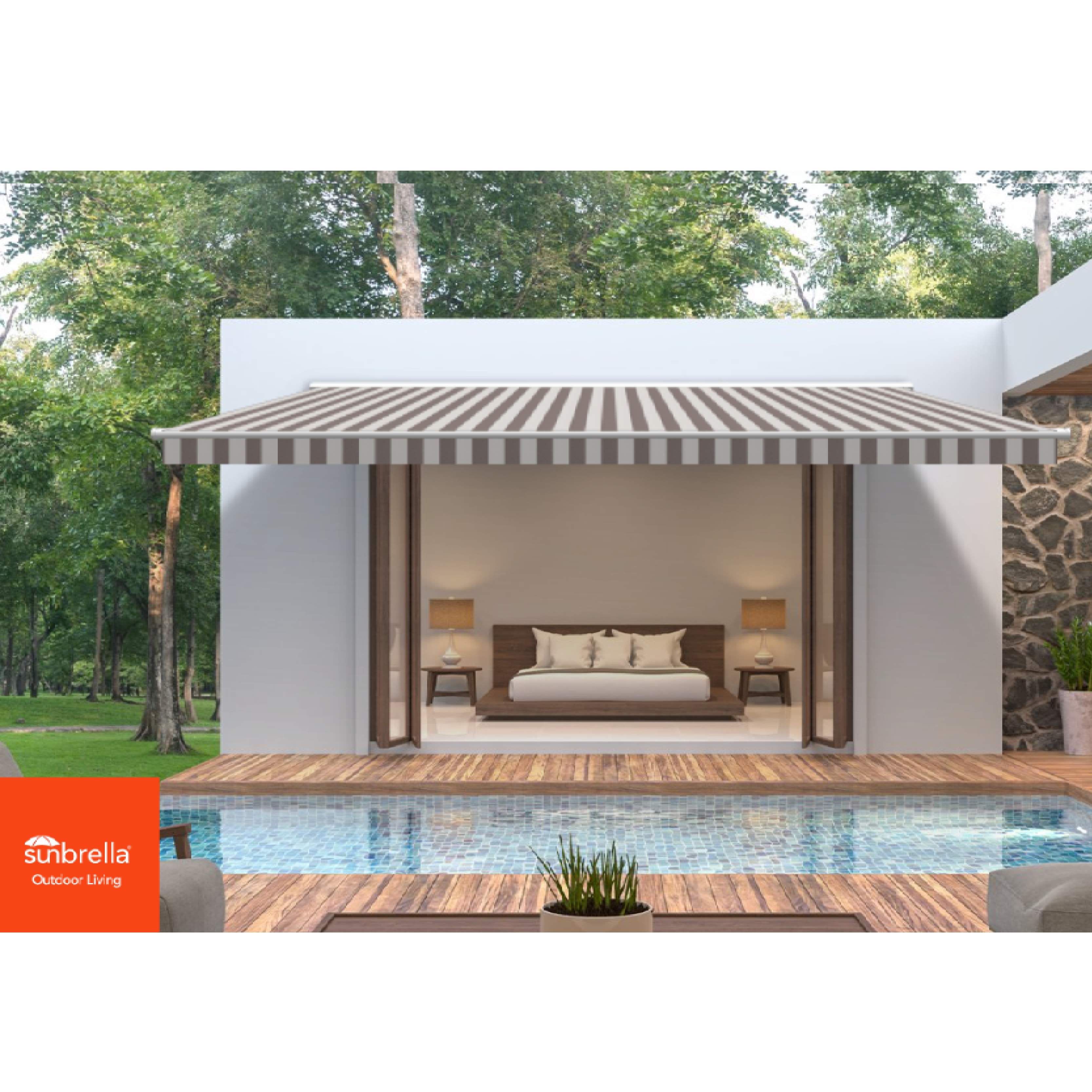 Beaufort Mushroom Sunbrella Shade SKU 4753-0000