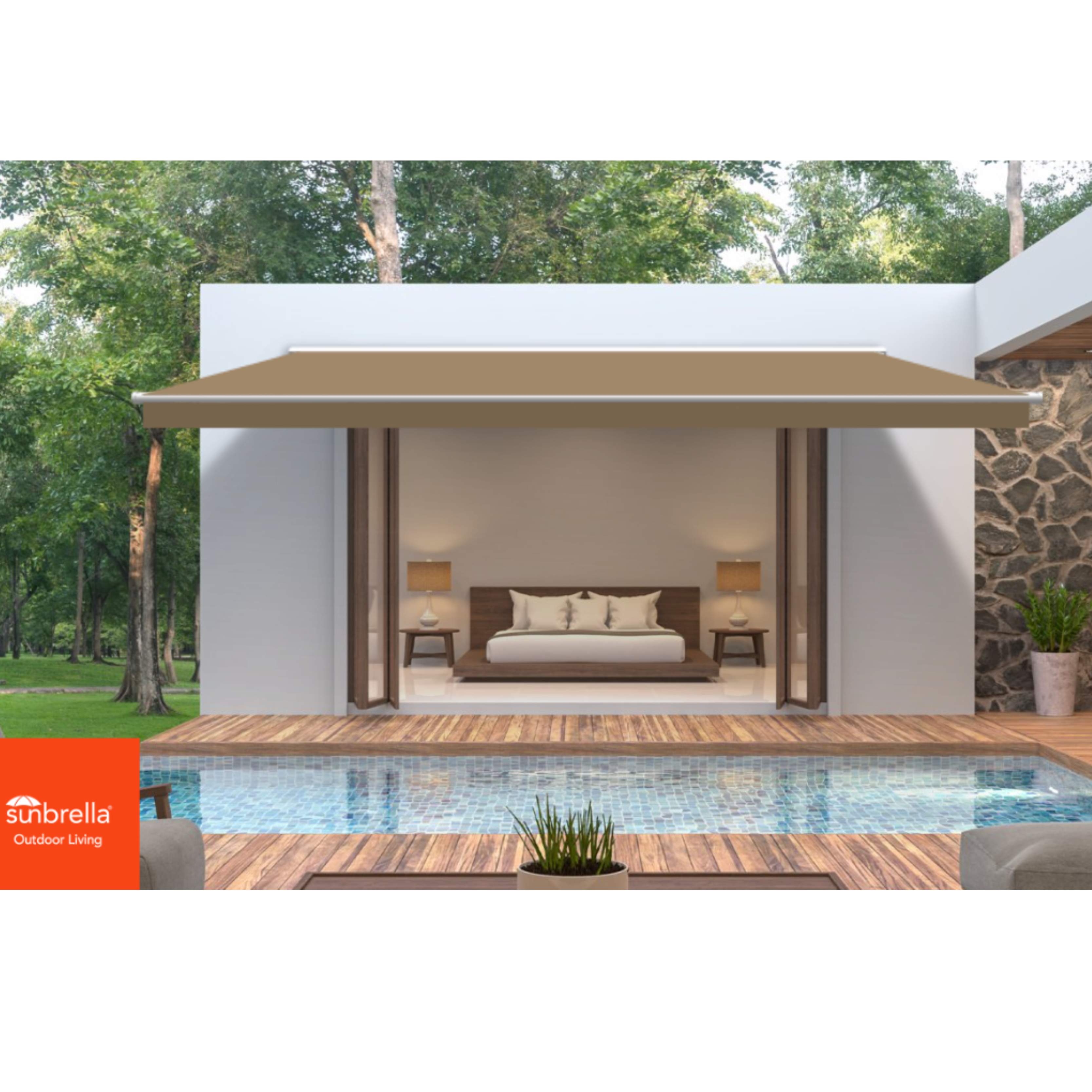 Beige Sunbrella Shade SKU 4620-0000