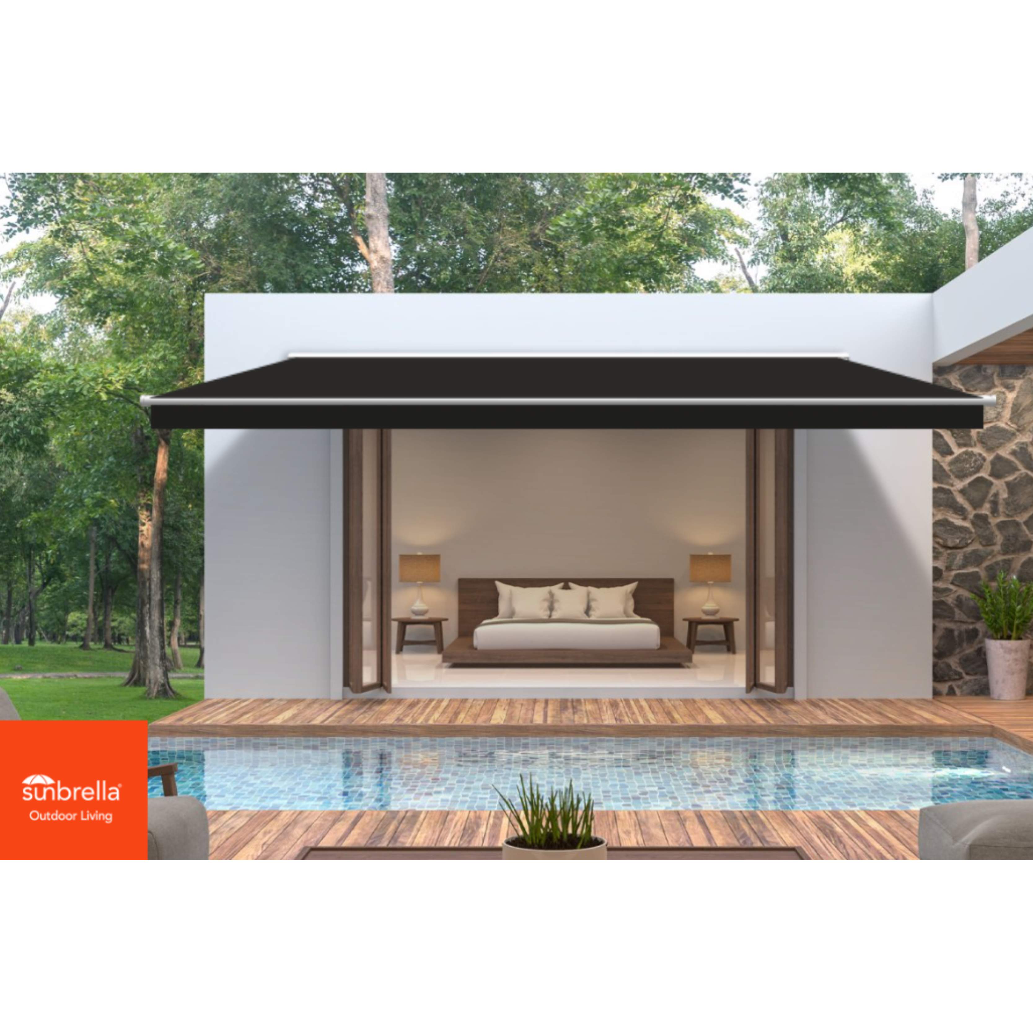 Black Sunbrella Shade SKU 4608-0000