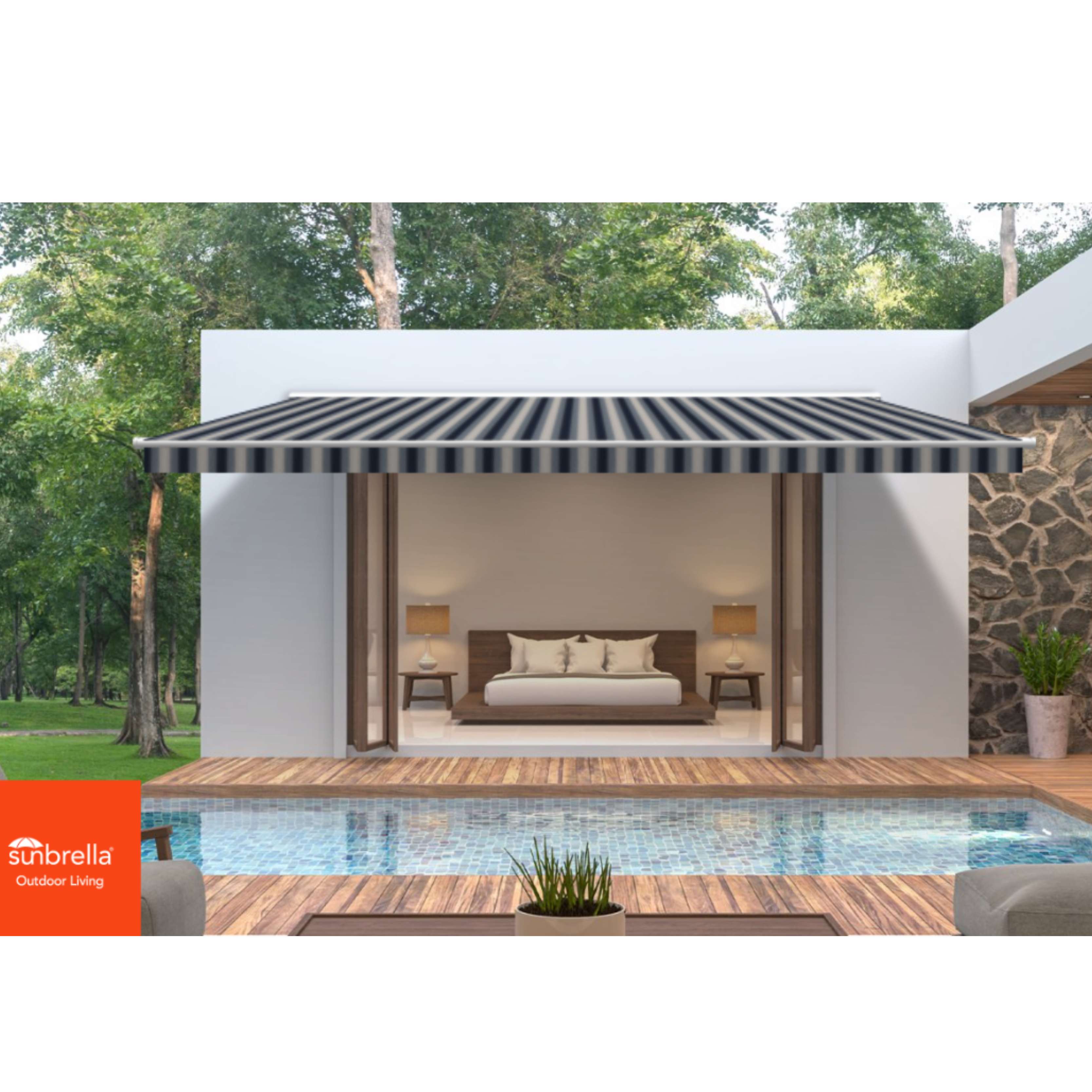 Boone Navy Sunbrella Shade SKU 4710-0000