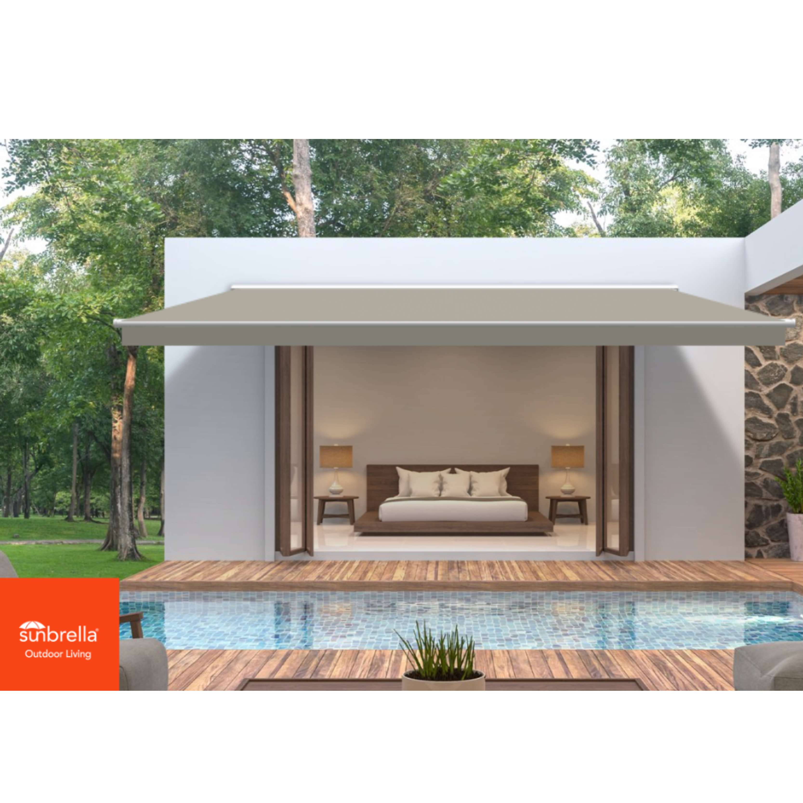 Cadet Grey Sunbrella Shade SKU 4630-0000