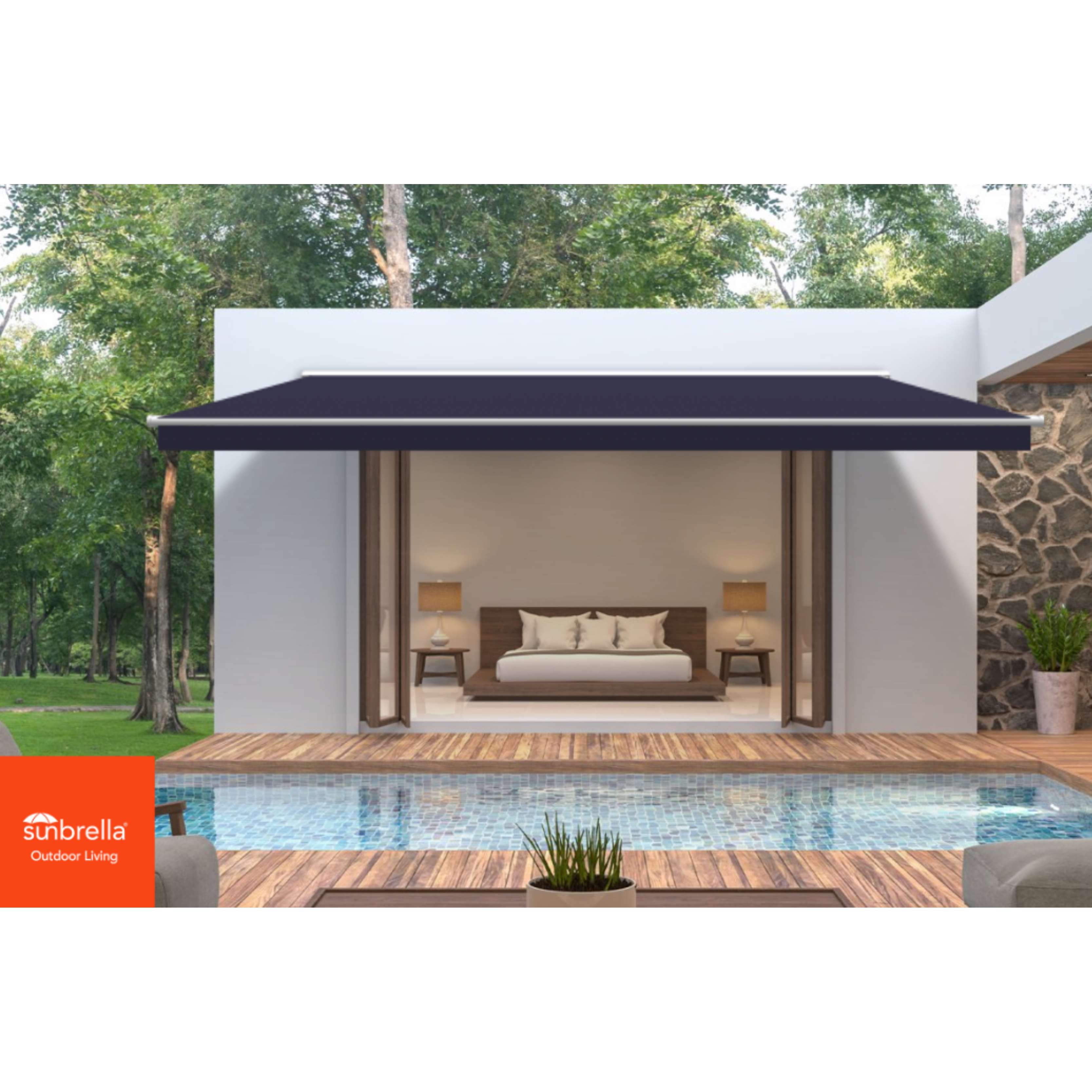 Captain Navy Sunbrella Shade SKU 4646-0000