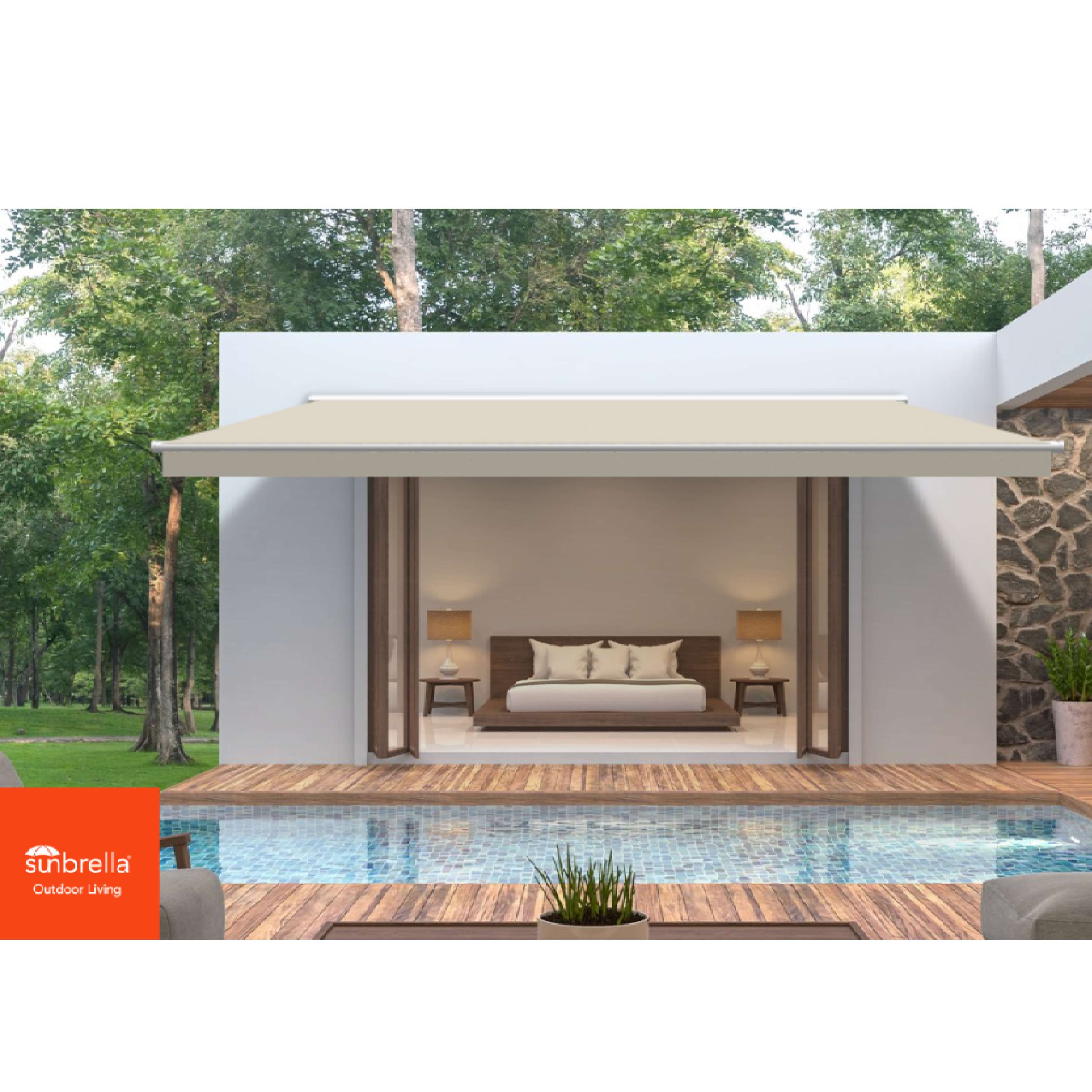 Crest Birch Sunbrella Shade SKU 4660-0000