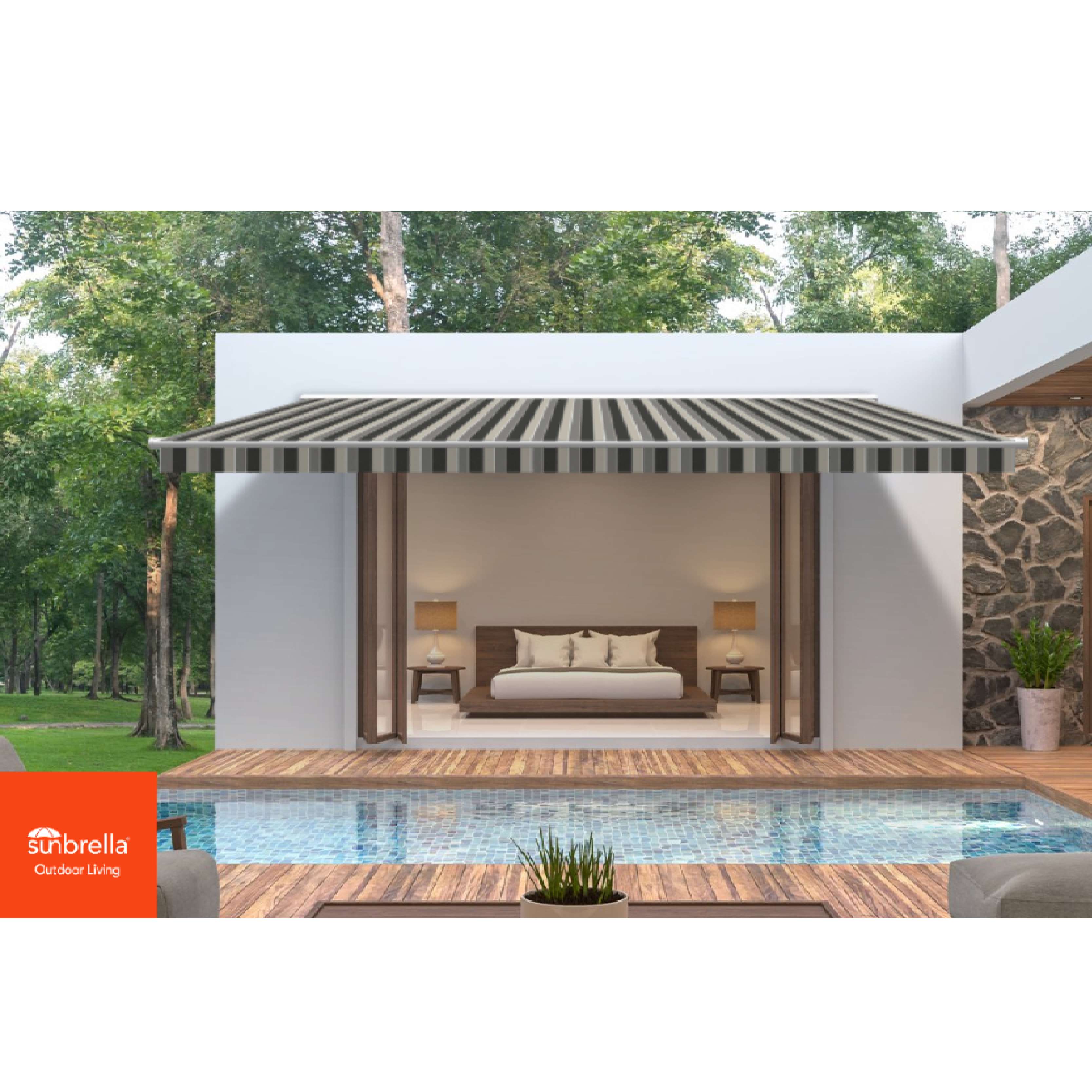 Clinton Granite Sunbrella Shade SKU 4888-0000