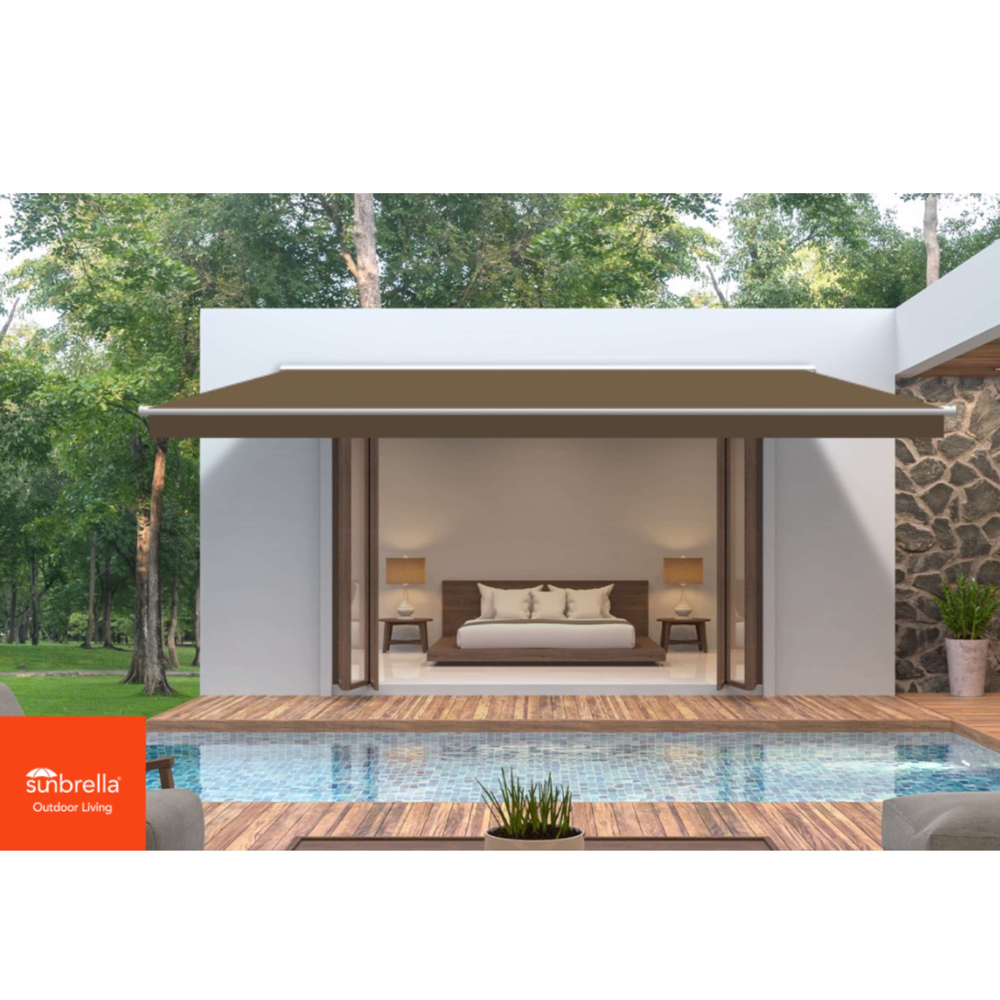 Cocoa Sunbrella Shade SKU 4676-0000