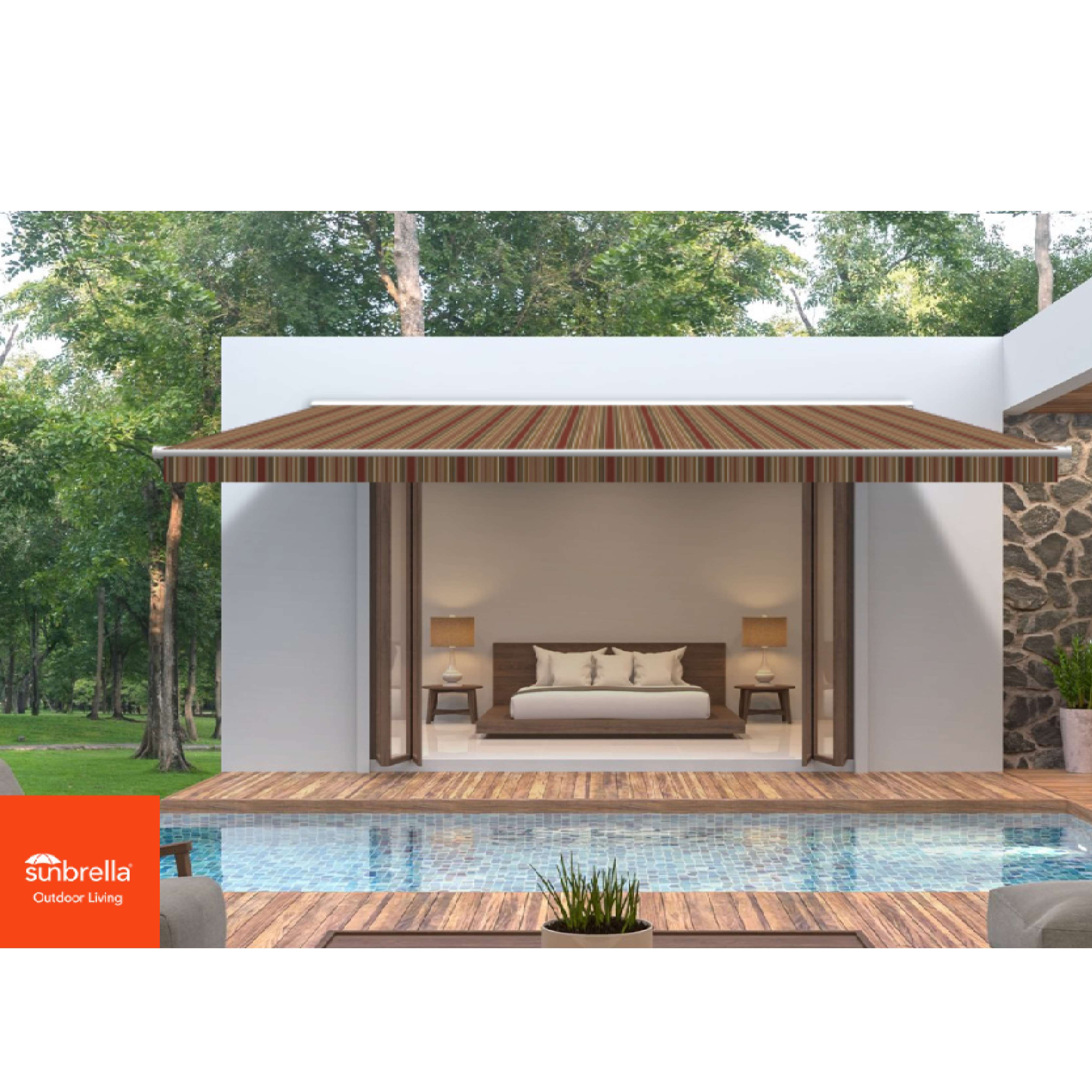 Eastland Redwood Sunbrella Shade SKU 4813-0000