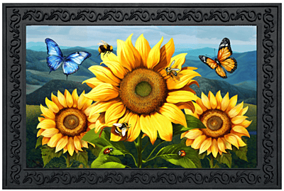 Sunflower Dance Doormat
