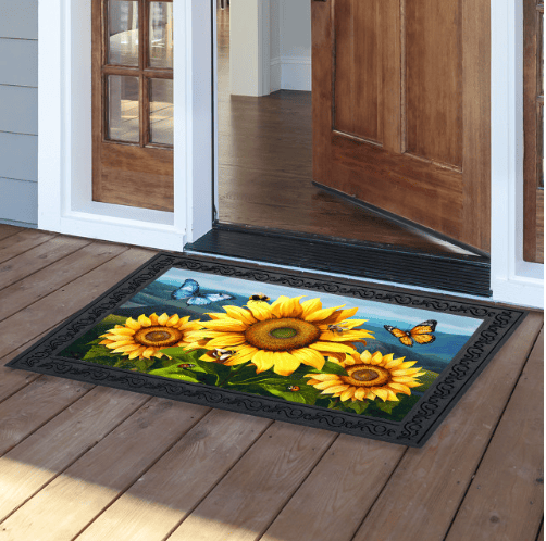 Sunflower Dance Doormat