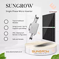 2 KW ONGRID - SUNGROW MICROINVERTER